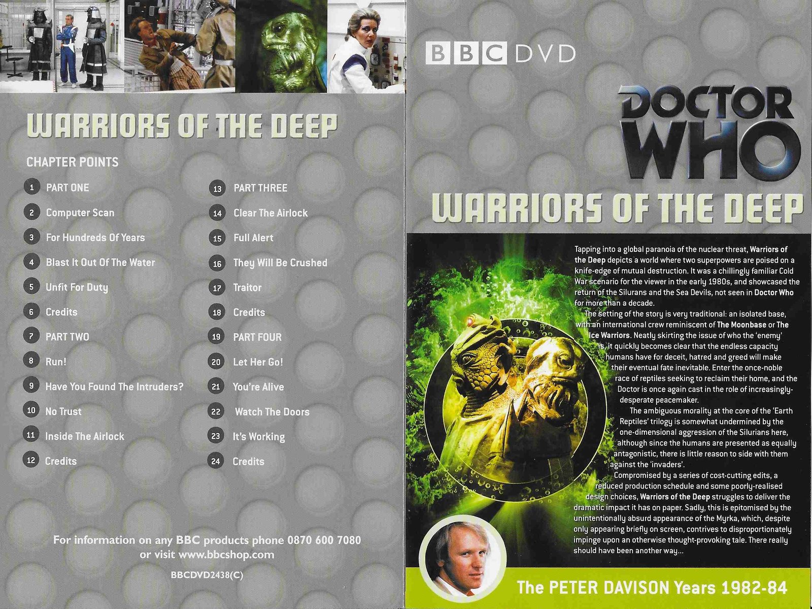 Inserts from BBCDVD 2438C